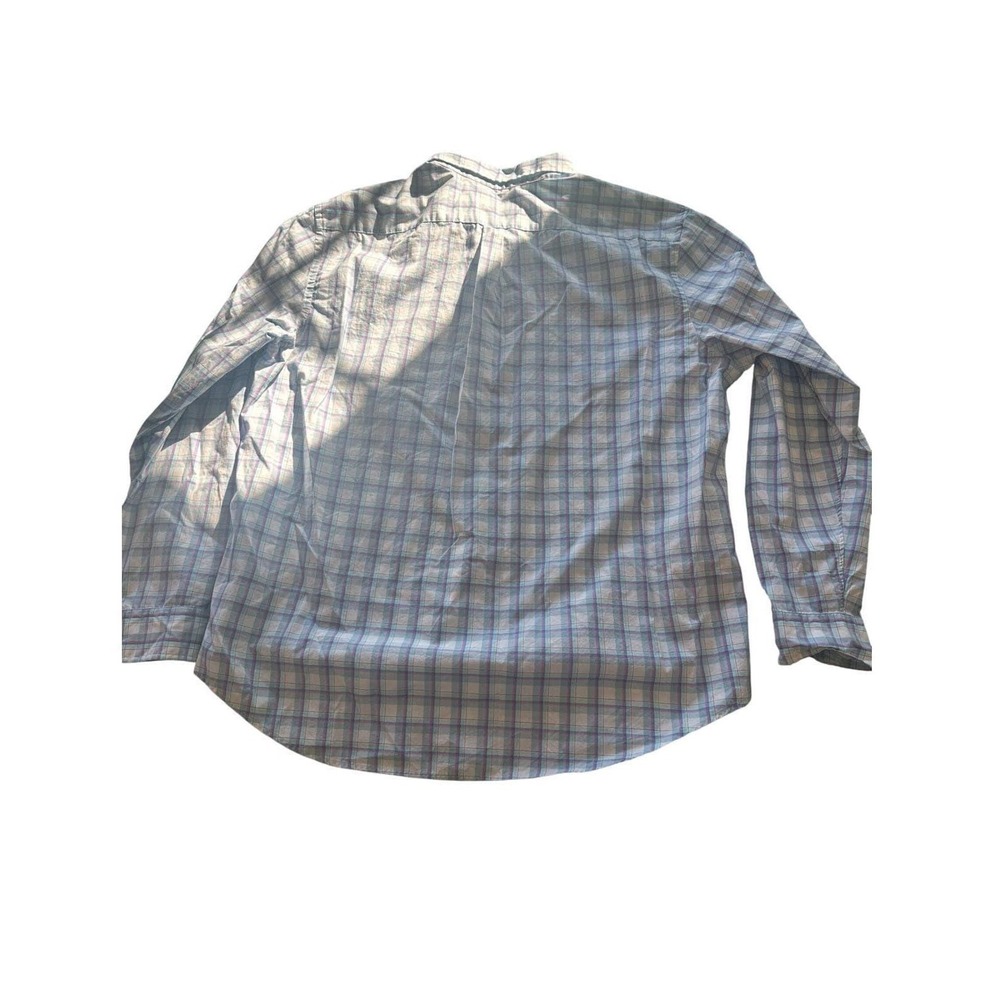 Vineyard Vines Mens Classic Fit Tucker Shirt XL Blue Green Pink Plaid‎ Cotton